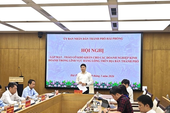 Hải Phòng: Tháo gỡ khó khăn cho doanh nghiệp hàng lỏng, bảo đảm thông suốt chuỗi cung ứng
