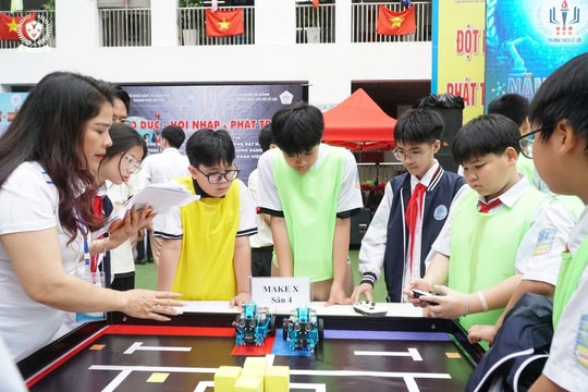 Ngày hội STEM – AI – Robotics: Khơi dậy đam mê công nghệ từ sân trường