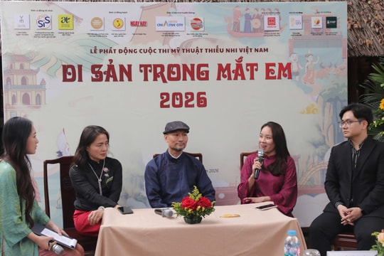 “Di sản trong mắt em”: Khi trẻ em trở thành người kể chuyện mới của di sản Việt