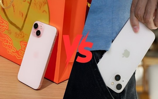 iPhone 13 thường có nên đổi lên iPhone 15 thường màu hồng không?