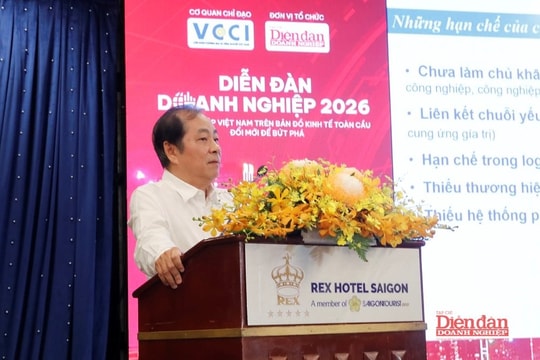 DIỄN ĐÀN DOANH NGHIỆP 2026: Doanh nghiệp Việt từ gia công thô đến làm chủ thương hiệu toàn cầu