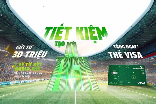 Mừng sinh nhật 63 năm, Vietcombank tưng bừng triển khai ưu đãi “Tiết kiệm tạo kỳ tích”