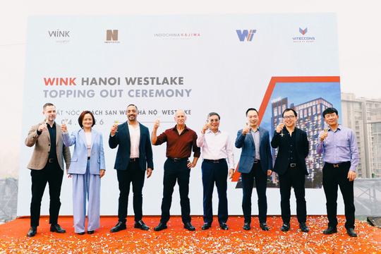 Wink Hà Nội Westlake chính thức cất nóc, khai trương đầu năm 2027