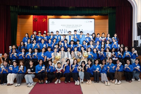 Hành trình Từ Trái Tim lan tỏa khát vọng lập chí, khởi nghiệp kiến quốc đến sinh viên Thủ đô