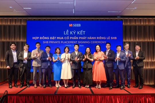 SHS tư vấn phát hành riêng lẻ SHB, kết nối loạt quỹ đầu tư hàng đầu
