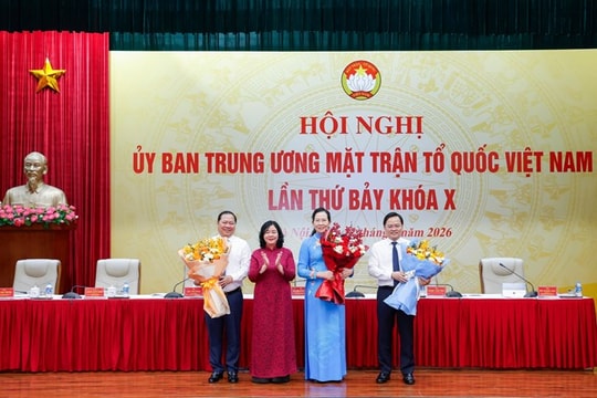 Ông Nguyễn Phi Long, ông Nguyễn Anh Tuấn, bà Lê Thị Thủy làm Phó Chủ tịch Ủy ban TƯ MTTQ Việt Nam