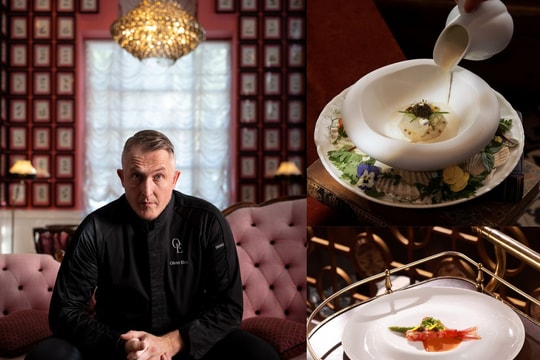 Nhà hàng Pink Pearl ra mắt thực đơn mới do đầu bếp sao Michelin Olivier Elzer sáng tạo