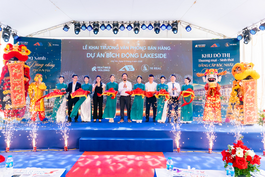 Bích Động Lakeside dẫn sóng thị trường bất động sản Việt Yên