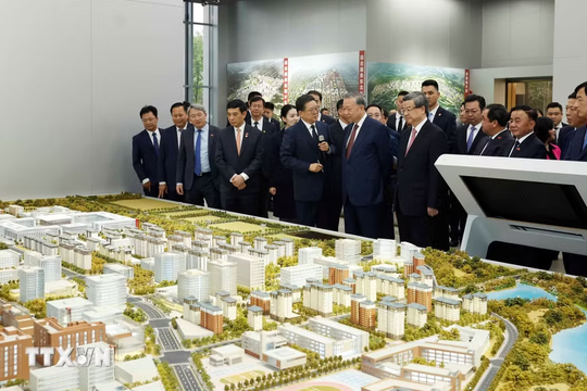 Tổng Bí thư, Chủ tịch nước Tô Lâm thăm Khu mới Hùng An, tỉnh Hà Bắc (Trung Quốc)