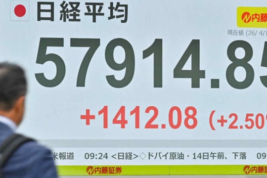 Chứng khoán Nhật Bản, Hàn Quốc áp sát mức đỉnh trước thềm xung đột Iran