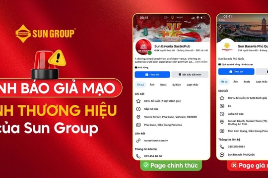 Sun Group cảnh báo thủ đoạn mạo danh thương hiệu du lịch, tuyển dụng