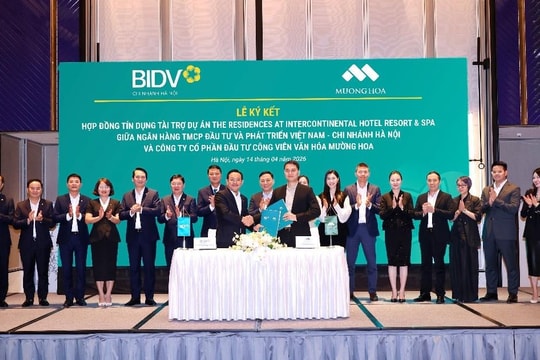 Alphanam và BIDV ký kết hợp tác toàn diện, thúc đẩy phát triển quần thể nghỉ dưỡng quốc tế tại Sa Pa