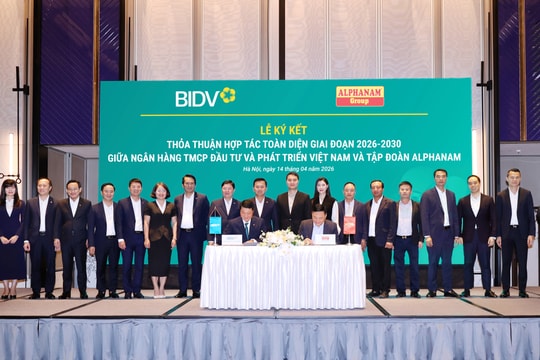Alphanam và BIDV ký kết hợp tác toàn diện, thúc đẩy phát triển quần thể nghỉ dưỡng quốc tế tại Sa Pa