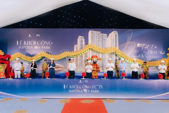 Imperia Sky Park khởi công, gia tăng nguồn cung căn hộ khu Tây Hà Nội