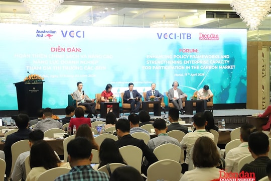 Hoàn thiện chính sách và nâng cao năng lực doanh nghiệp tham gia thị trường các-bon