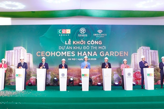 Khởi công CEOHomes Hana Garden: Kiến tạo “vườn hoa” an cư tại phía Bắc Hà Nội