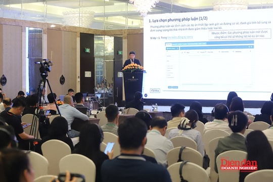 [TƯỜNG THUẬT] Xây dựng và thương mại hoá dự án các-bon: Thách thức và cơ hội