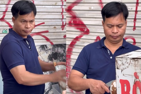 Hành động “đảo mắt liên tục” của anh bán bò bía và lý do phía sau