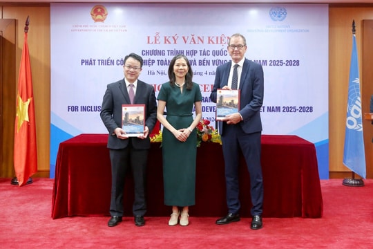 Việt Nam và UNIDO hợp tác thúc đẩy phát triển công nghiệp bền vững