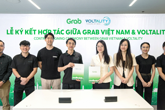 Grab Việt Nam ra mắt tính năng Tiện ích xe điện