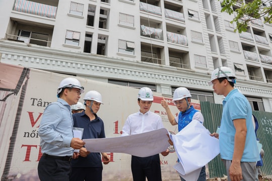 Chủ tịch FLC Trịnh Văn Quyết kiểm tra tiến độ, chất lượng dự án Hausman Premium Residences trước bàn giao tháng 6/2026