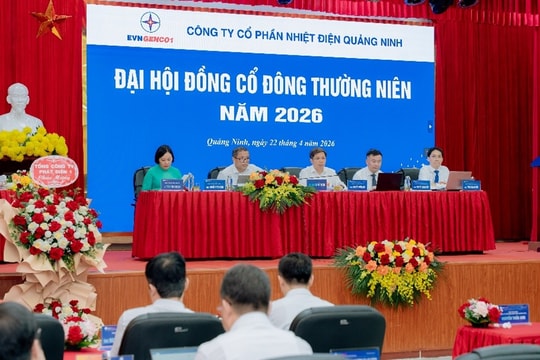 Nhiệt điện Quảng Ninh tổ chức thành công Đại hội đồng cổ đông thường niên năm 2026