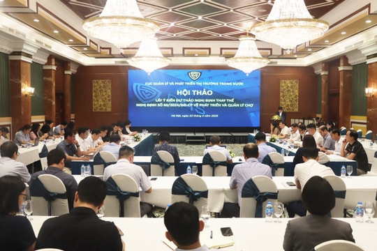 Xây dựng nghị định mới về phát triển chợ: Thúc đẩy hiện đại hóa, giữ gìn giá trị truyền thống