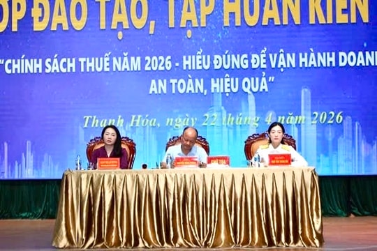 Tập huấn chính sách thuế 2026: Giúp doanh nghiệp vận hành an toàn, hiệu quả