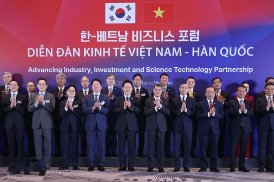 Thủ tướng Lê Minh Hưng: Nâng hợp tác Việt Nam - Hàn Quốc từ đối tác kinh tế - đầu tư sang đối tác cùng kiến tạo tương lai