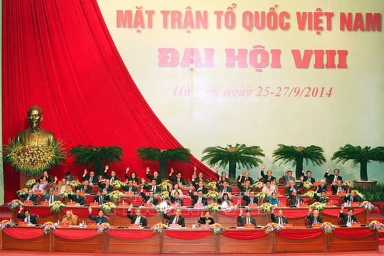 MTTQ Việt Nam qua các kỳ Đại hội: Đại hội Mặt trận Tổ quốc Việt Nam lần thứ VIII (2014-2019)