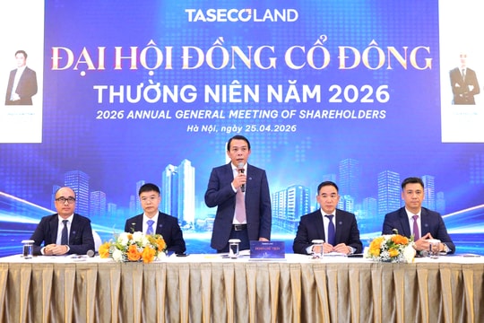 ĐHĐCĐ Taseco Land: Mục tiêu doanh thu vượt 10.000 tỷ đồng, mở rộng dấu ấn trên bản đồ bất động sản toàn quốc