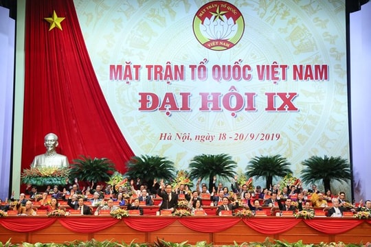 MTTQ Việt Nam qua các kỳ Đại hội: Đại hội Mặt trận Tổ quốc Việt Nam lần thứ IX (2019-2024)
