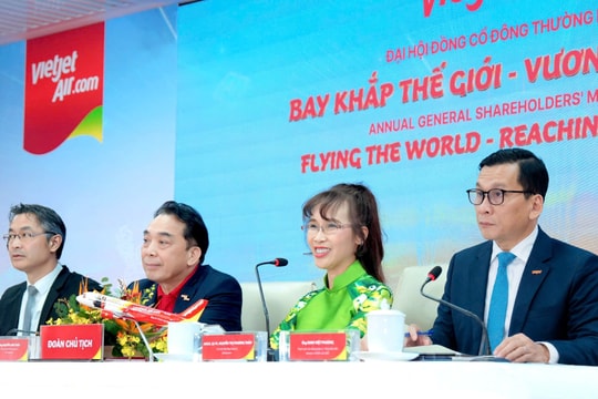 ĐHĐCĐ Vietjet 2026: Lãi lớn 2025, chia cổ tức 30%, mở rộng mạng bay quốc tế