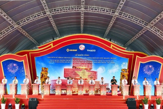 TP.HCM khởi công quảng trường trung tâm và Trung tâm hành chính 29.600 tỷ đồng