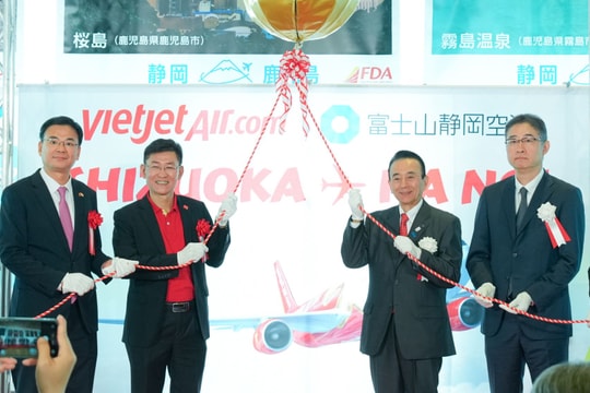 Vietjet khai trương đường bay thẳng Hà Nội - Shizuoka, dễ dàng bay thẳng đến quê hương núi Phú Sĩ