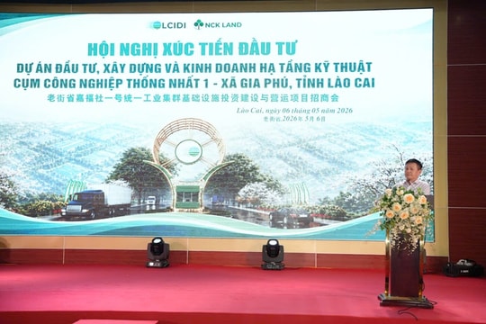 Xúc tiến đầu tư vào Cụm công nghiệp sinh thái đầu tiên tại tỉnh Lào Cai