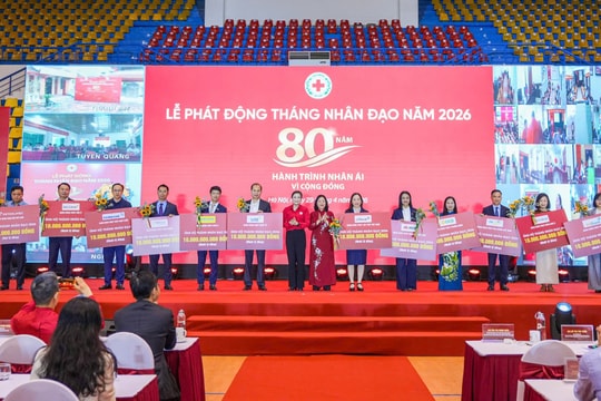 Eximbank đồng hành Tháng Nhân đạo 2026 – lan tỏa hành trình nhân ái vì cộng đồng