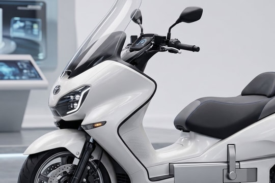 Toyota làm xe máy chạy bằng hydro?