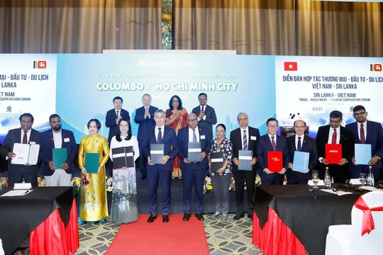 Doanh nghiệp đóng vai trò trung tâm và tiên phong trong hợp tác Việt Nam - Sri Lanka