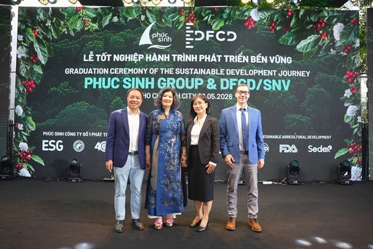Lễ tốt nghiệp hành trình bền vững của Phúc Sinh Group và DFCD/SNV