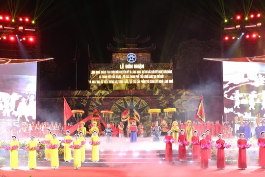 Hà Nội đón nhận danh hiệu quốc tế cho hai làng nghề Sơn Đồng, Chuyên Mỹ