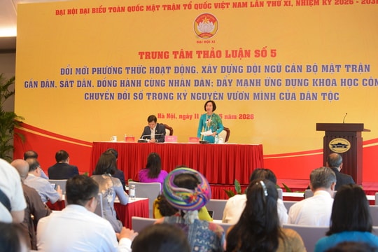Đổi mới tổ chức, nâng cao năng lực cán bộ và chuyển đổi số trong hệ thống Mặt trận