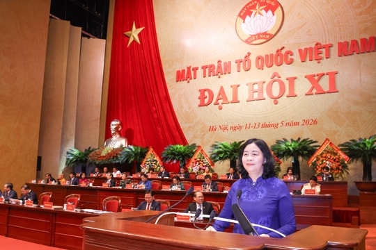 Bà Bùi Thị Minh Hoài tái đắc cử Chủ tịch Ủy ban Trung ương MTTQ Việt Nam