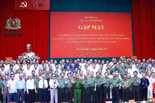 Tri ân các thế hệ lãnh đạo, cán bộ có nhiều đóng góp vào sự nghiệp bảo vệ an ninh kinh tế