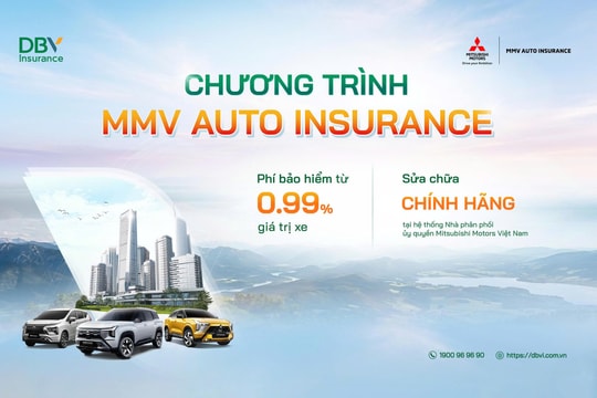 DBV phối hợp Mitsubishi Motors Việt Nam ra mắt chương trình MMV Auto Insurance