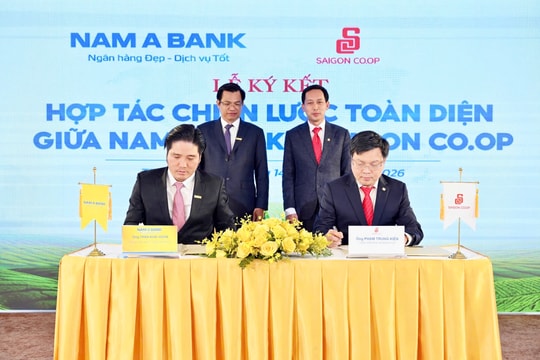 Nam A Bank hợp tác cùng Saigon Co.op phát triển mô hình hệ sinh thái tiêu dùng – tài chính tích hợp