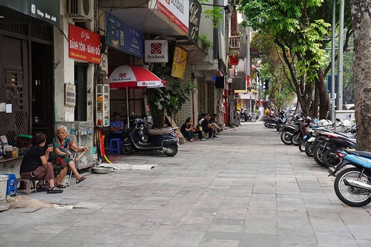 Quy hoạch vỉa hè đảm bảo sinh kế và phát triển đô thị