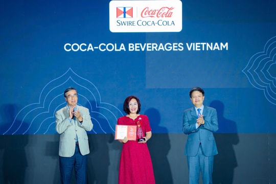 Coca-Cola Việt Nam được vinh danh Top 10 Doanh nghiệp FDI 2026