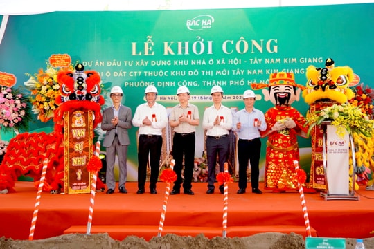 Bắc Hà Group khởi công dự án nhà ở xã hội quy mô lớn phía Nam Hà Nội