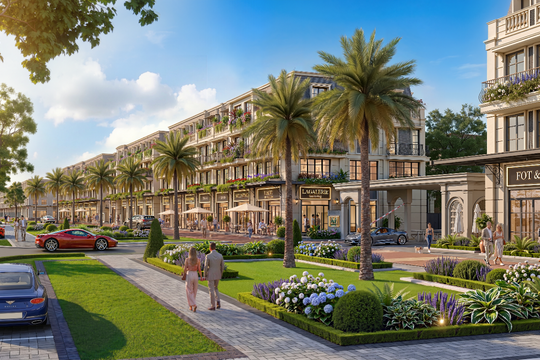Shophouse Sol Garden: Giải mã "hạ tầng sinh lời" từ khoảng đệm xanh